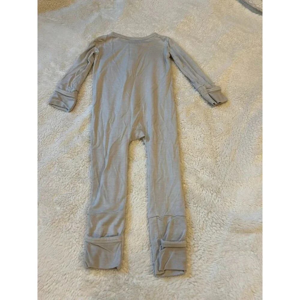 Dreamiere Bamboo Zippy Baby Boy 6-12M Greige Taupe